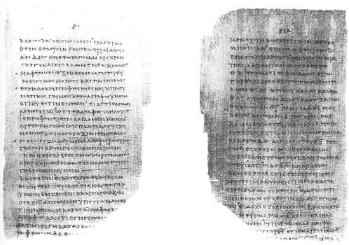 Papyrus p46 from 200 A.D. (145 years after the original)