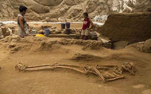 Archeologist uncover a Philistine cemetery from later the Iron Age.